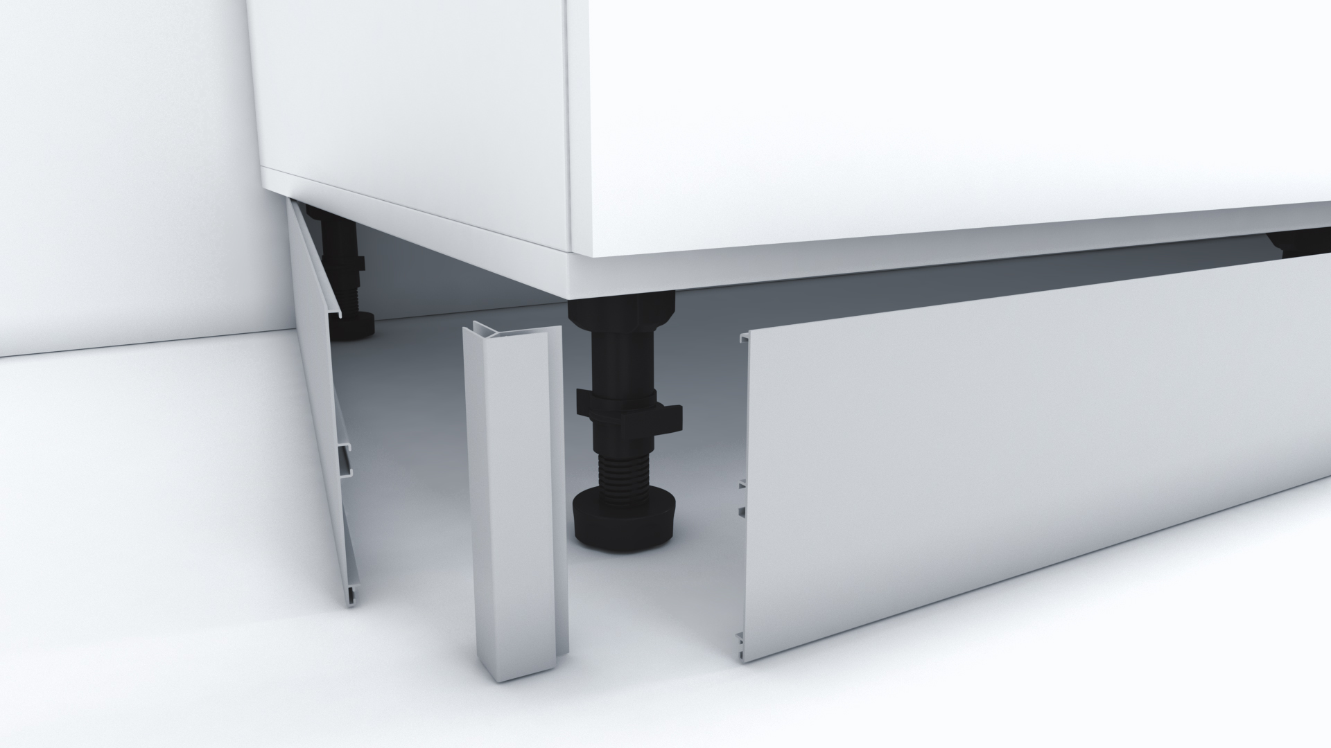 Zoclo Esquinero y Pata Regulable